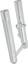 Chrome Dual Disc Hot Legs for Harley-Davidson