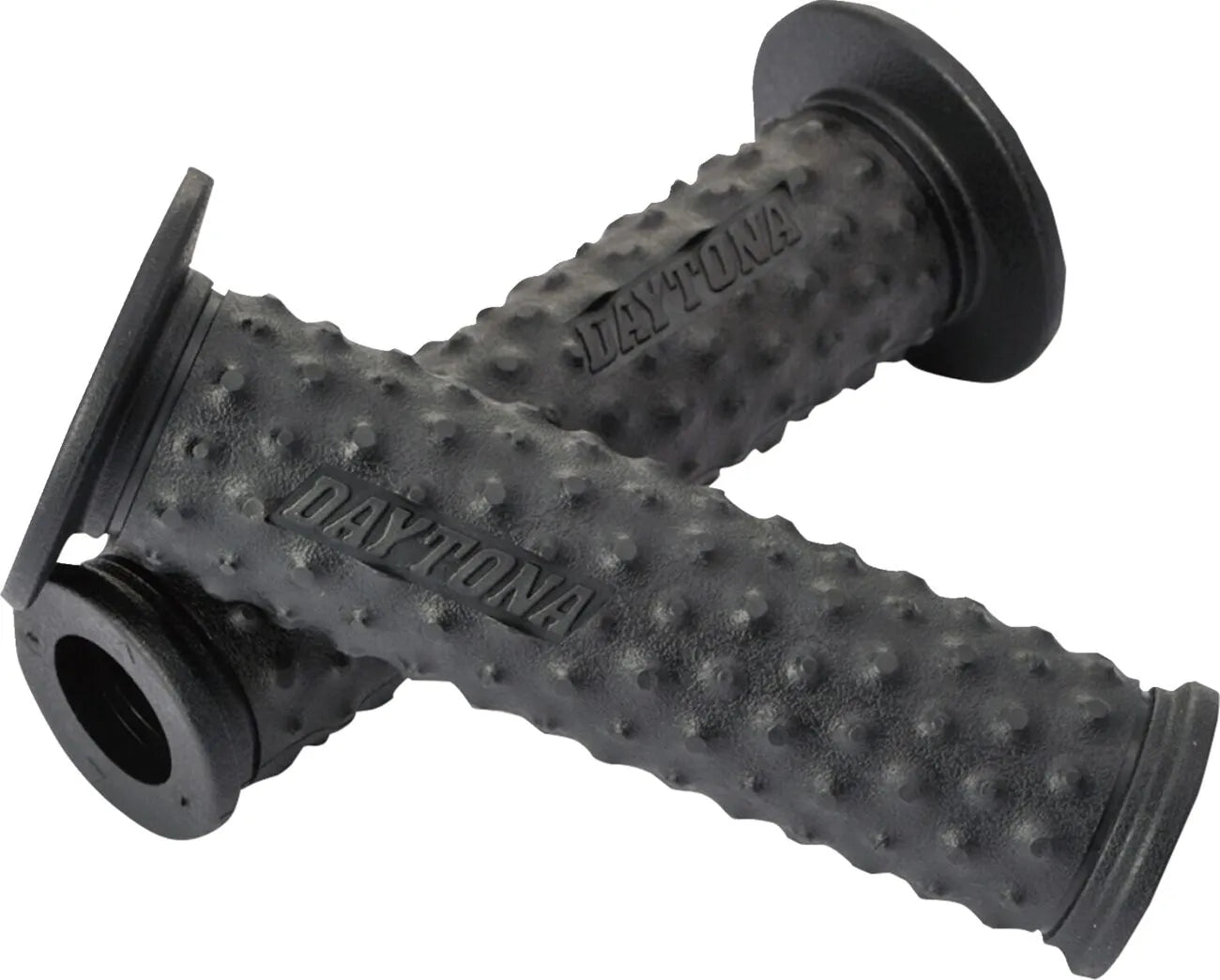 "Grippy Grip" black motorcycle grips