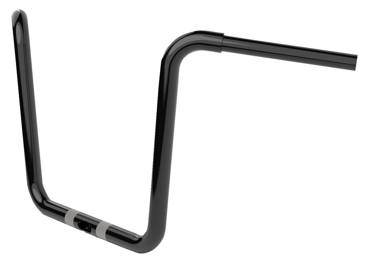 Gloss Black Twin Round Handlebar For Harley Davidson