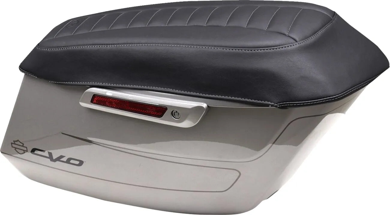 Fundas para tapas de alforjas Deluxe Negro, Gris para Harley Davidson Touring