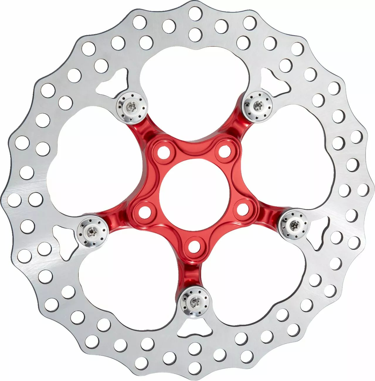 Rotor Spider 11.8 FLT hinten rot für Harley Davidson