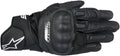 SP-5 Guantes moto homologados de Cuero  SP-5 BLACK M