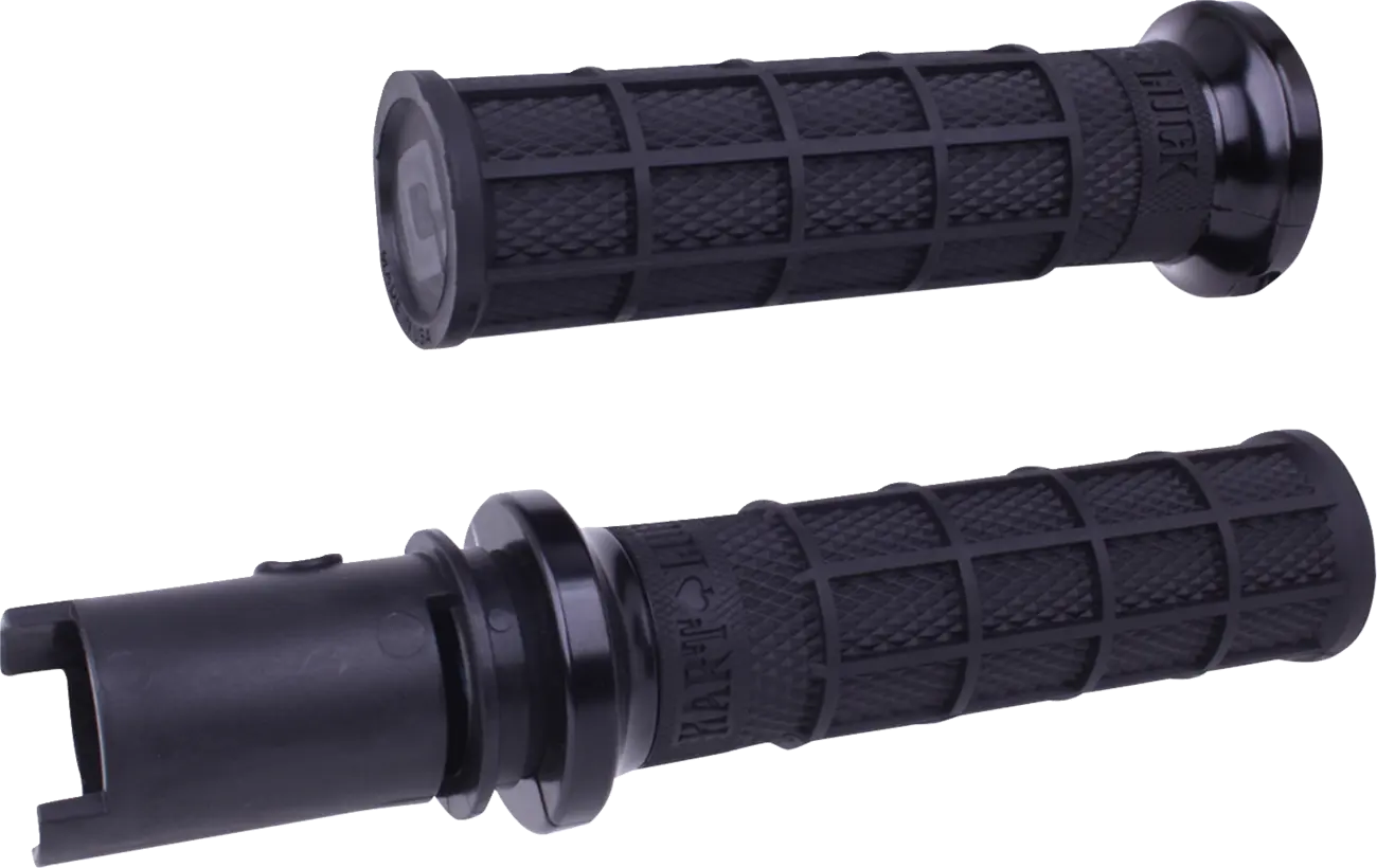 Hart-Luck Signature V-Twin Lock-On Grips For Harley Davidson
