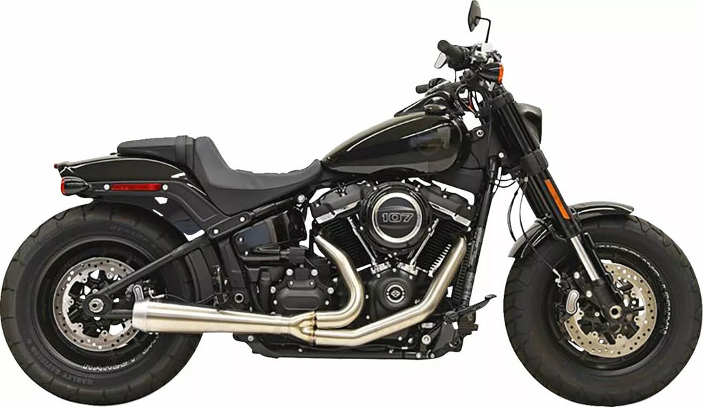 2-In-1 Road Rage III 49 State Stainless Steel M8 Softail Exhaust System For Harley Davidson