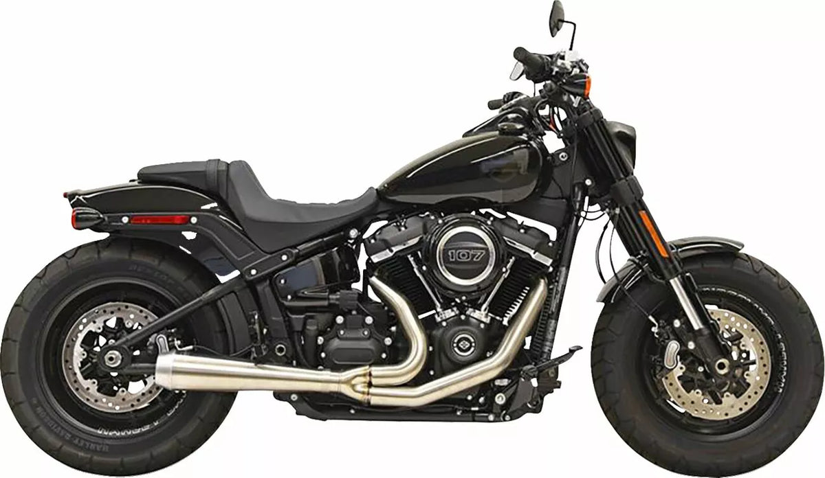2-In-1 Road Rage III 49 State Stainless Steel M8 Softail Exhaust System For Harley Davidson
