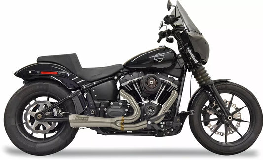 Korte systemen de ripper 2 in 1 roestvrij staal voor Harley Davidson