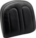 Maverick Stitch Gloss Black Vinyl Sissy Bar Pad for Harley Davidson