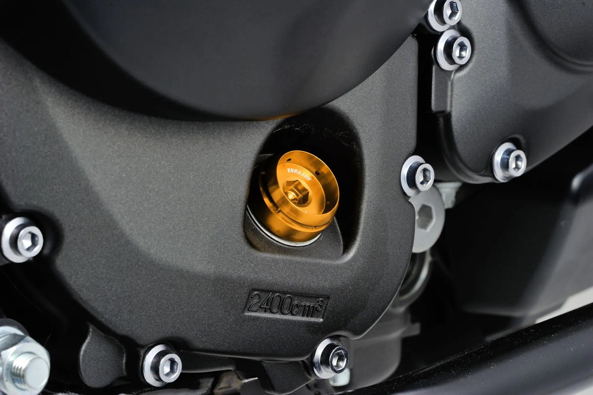 Tapón de llenado de aceite Bullet M20xP2.5 dorado