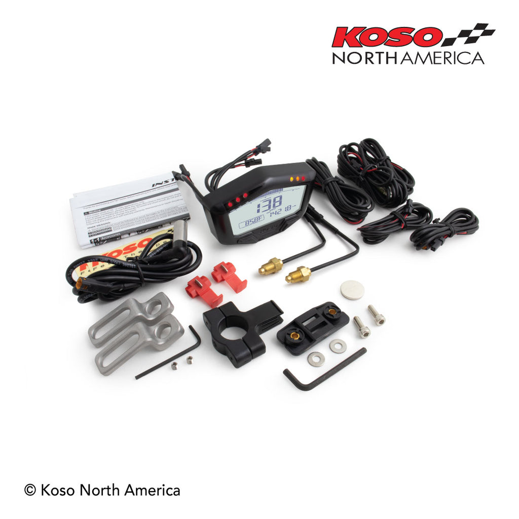 Cuentakilómetros Tacómetro Universal LCD Koso DB-02R