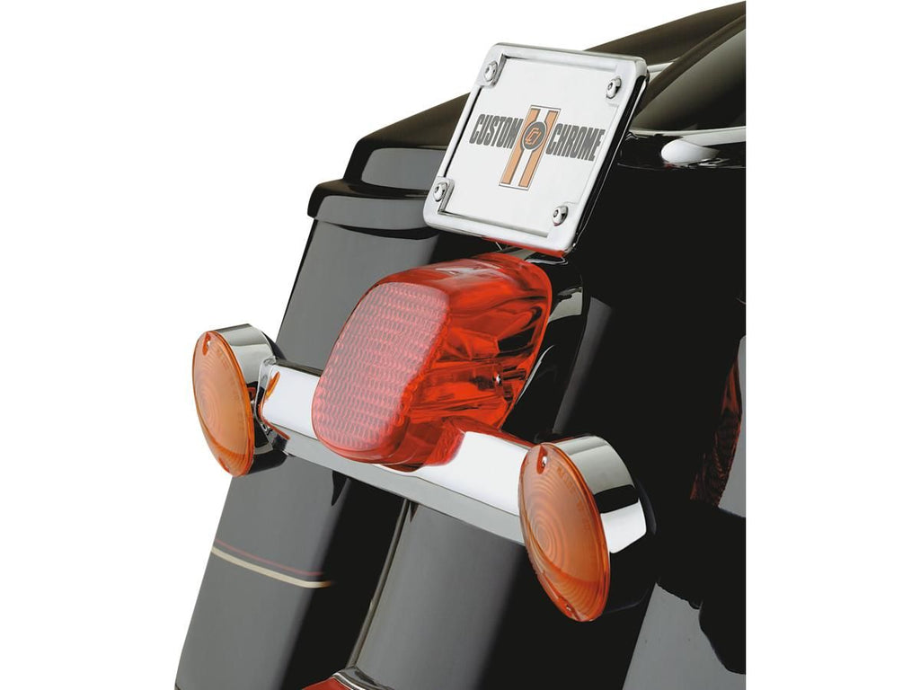 Cabochon de feu arrière incliné pour Harley-Davidson