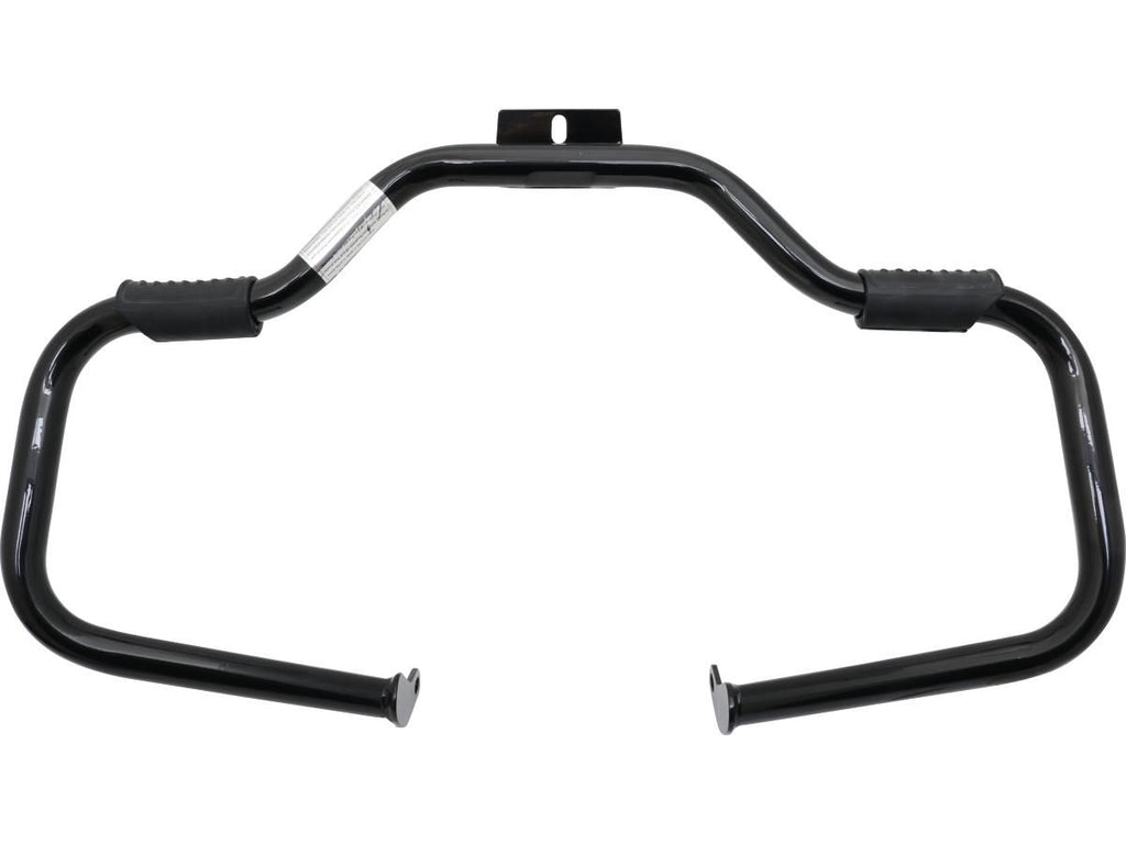 Black Highway Engine Guard with Footpegs for Harley Davidson