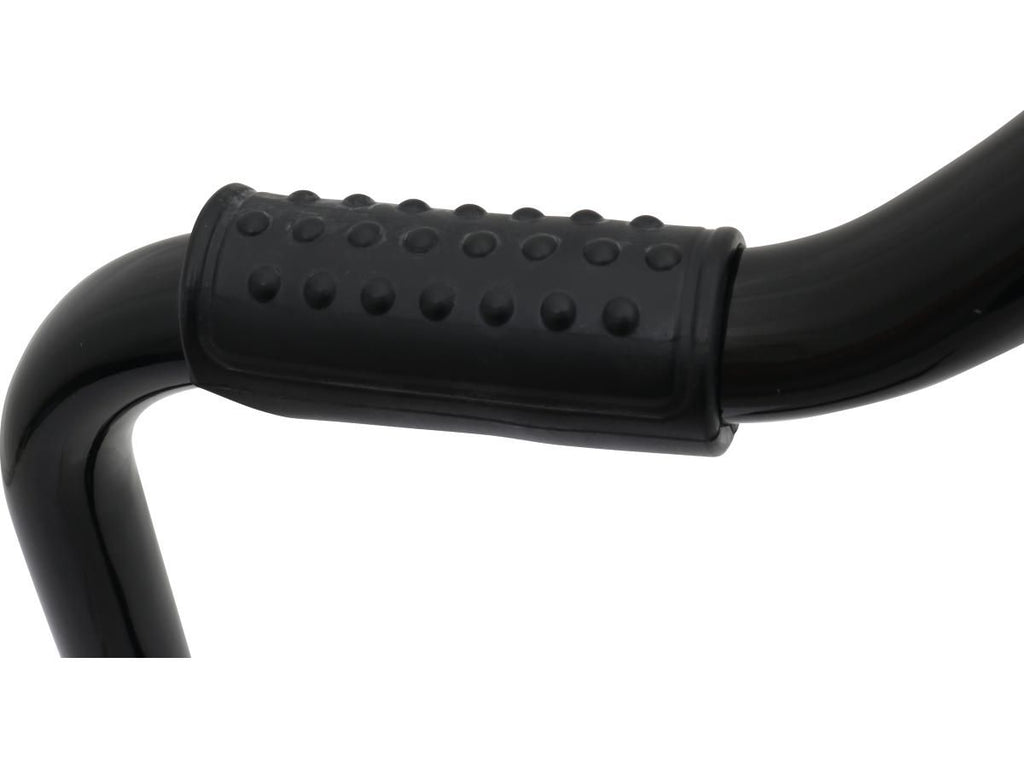 Black Highway Engine Guard with Footpegs for Harley Davidson