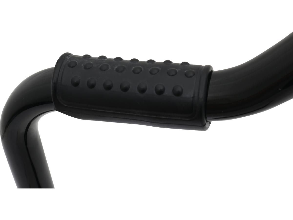 Black Highway Engine Guard with Footpegs for Harley Davidson