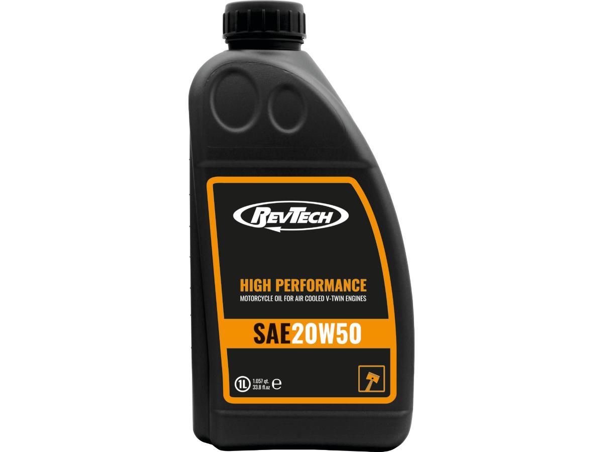 Aceite Motor Para Harley-Davidson 62600007 62600013 62600017 62600023 RevTech 20W50 Mineral 1L