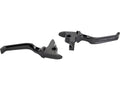 Method Hand schwarz eloxierte Kabelkupplungshebel für Harley-Davidson 21-24 Touring