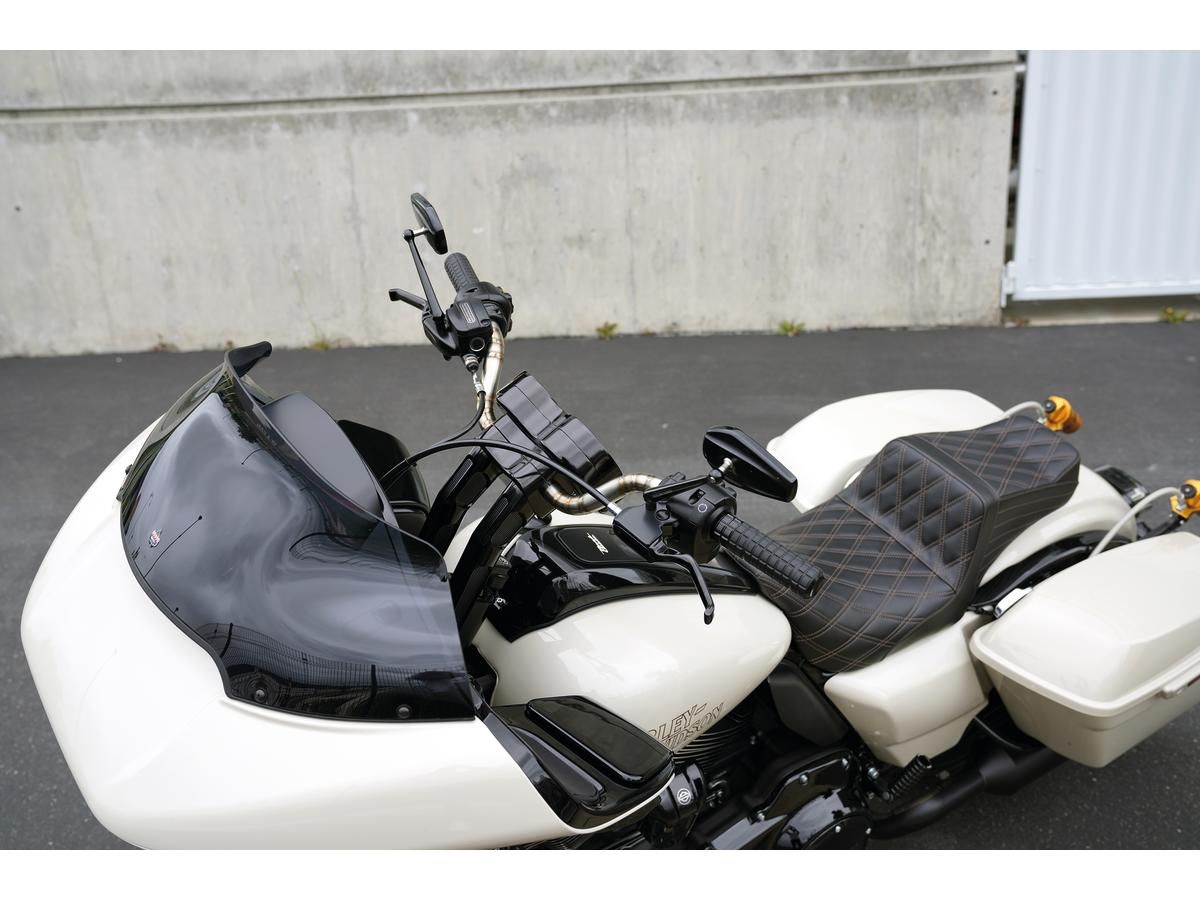Method Hand schwarz eloxierte Kabelkupplungshebel für Harley-Davidson 21-24 Touring