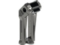 Schwarz eloxiertes Club Style Rear Riser Kit für Harley Davidson 22-24 FXLRST, 22 FXRST