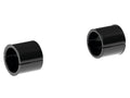 1 1/4" auf 1" Lenker-Reduzierhülsen-Kit, schwarz eloxiert für Harley Davidson