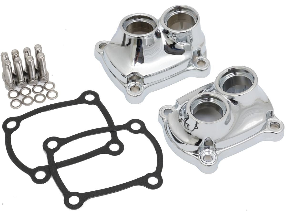 Chrome Hydraulic Cap Set for Harley Davidson