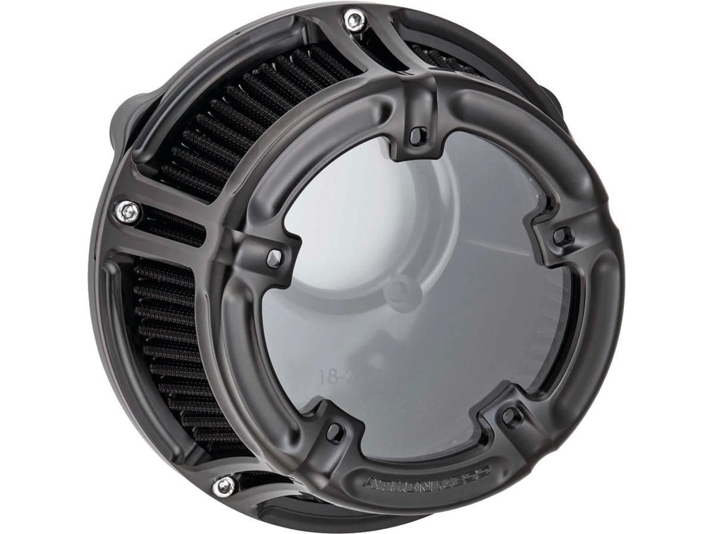 Method™ Clear Series Schwarz eloxierter Luftfilter für Harley-Davidson