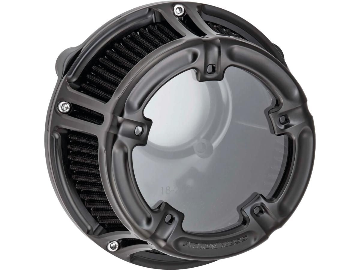 Method™ Clear Series Schwarz eloxierter Luftfilter für Harley-Davidson