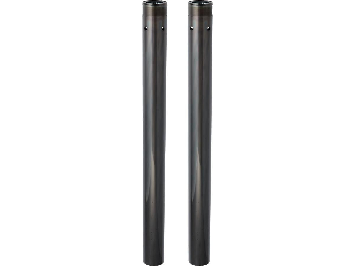 49mm 22-7/8" Black Fork Tubes (Standard Length) for Harley Davidson