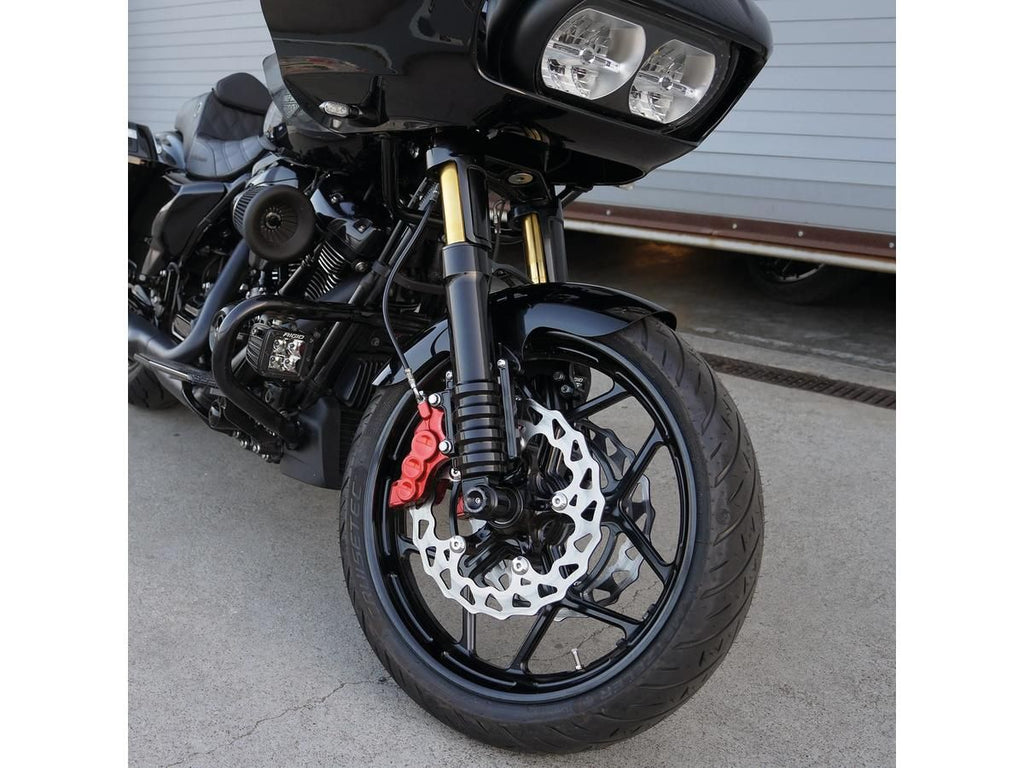 Arlen Ness Method Black Fork Protectors for Harley-Davidson