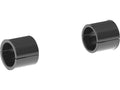 1 1/4" auf 1 1/8" Lenker-Reduzierhülsen-Kit Schwarz eloxiert für Harley Davidson