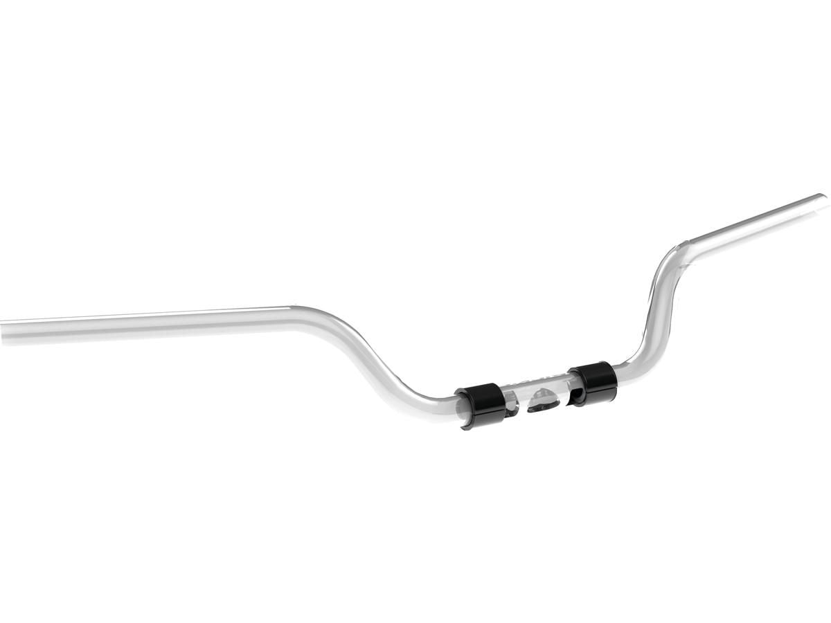 1 1/4" auf 1 1/8" Lenker-Reduzierhülsen-Kit Schwarz eloxiert für Harley Davidson
