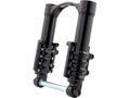 Factory Axial Dual Brake Flex Fork, Black for Harley-Davidson