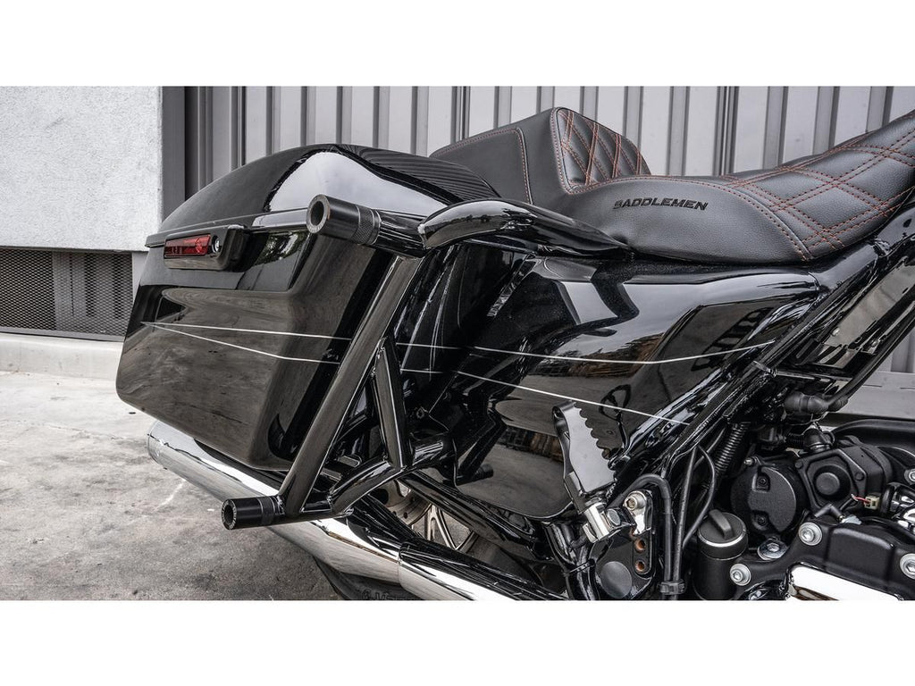Kit De Barra De Protección Trasera Brawler Para Harley Davidson 09-24 Touring