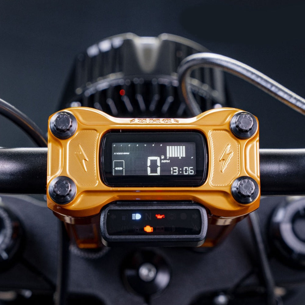 Cuentakilómetros Multifunción Para Harley-Davidson Koso D2 BA080020