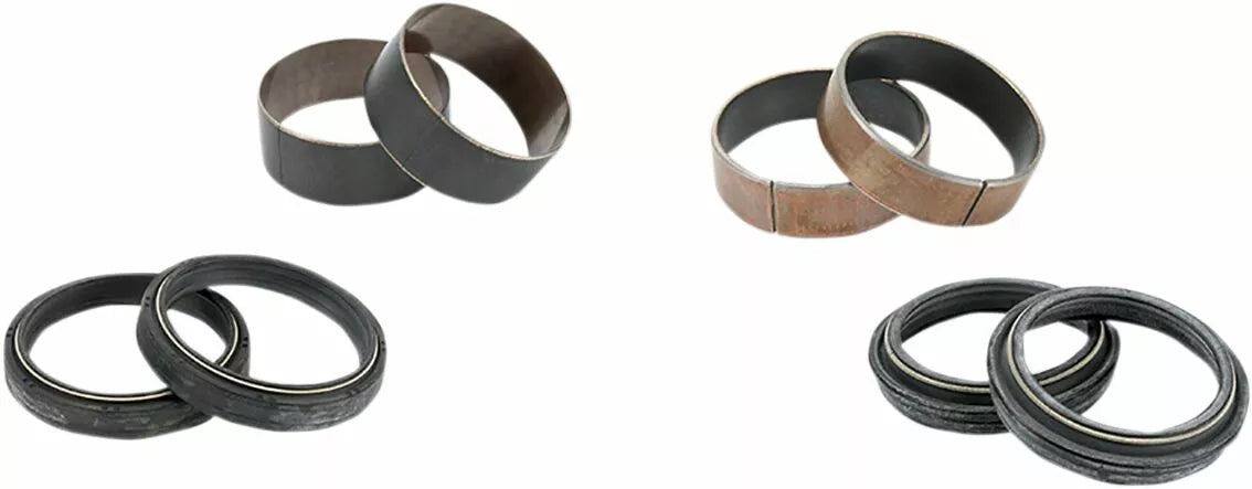 Kit Retenes Casquillos Reconstrucción Horquillas 49mm Para Harley-Davidson