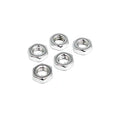 5 Tuerca freno 1/2-20 hexagonal inoxidable para Harley-Davidson 7844