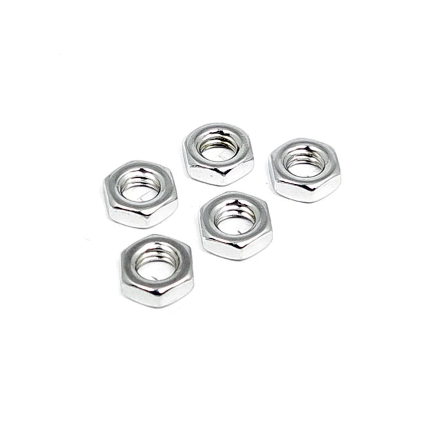 5 Tuerca freno 1/2-20 hexagonal inoxidable para Harley-Davidson 7844
