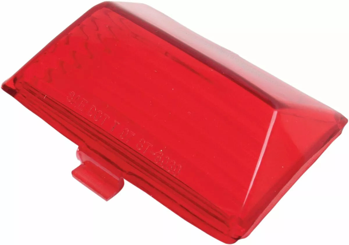 Lente Roja Luz Posición Guardabarros Trasero Para Harley-Davidson