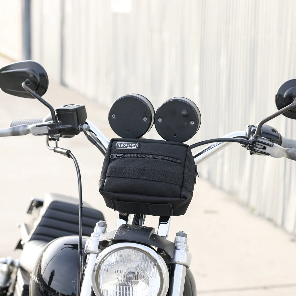 Bolsa de manillar clubstyle Trashin THB-0005 para Harley Davidson