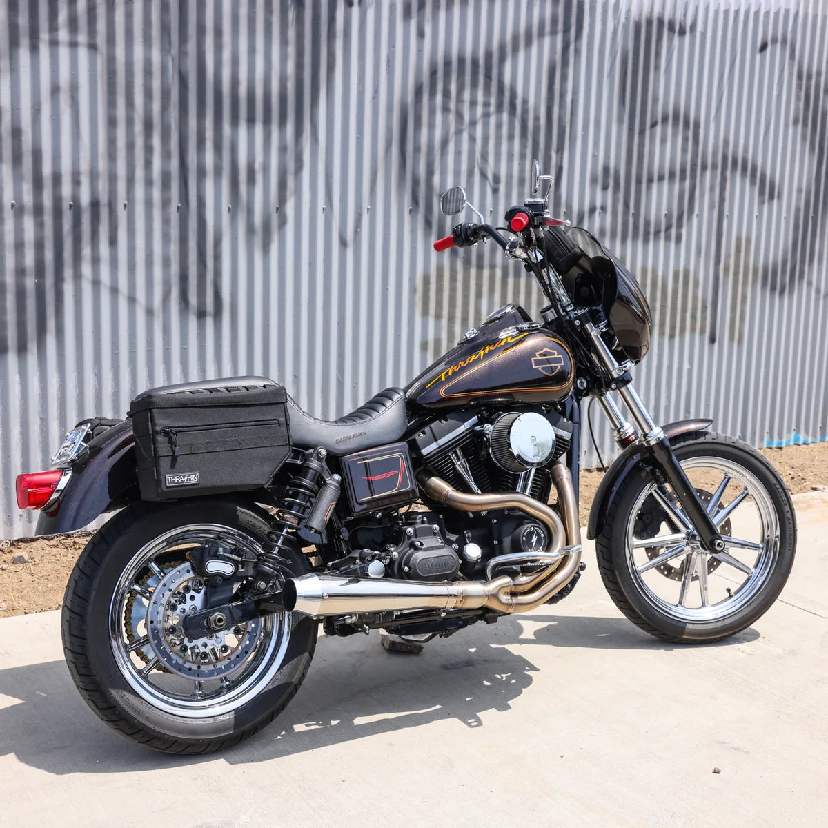 Thrashin Escape V2 Satteltaschen für Harley Davidson