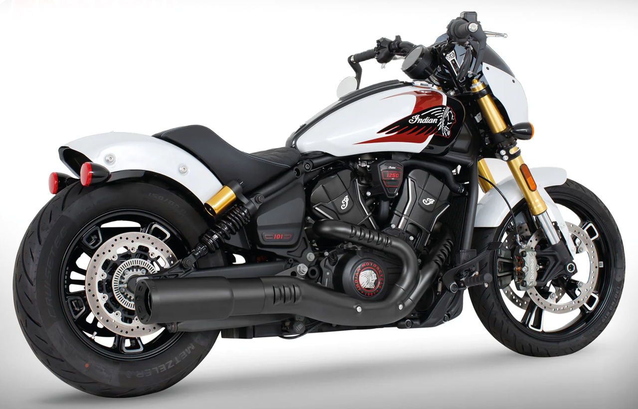Escape Freedom Performance 4" Negro Para Indian Scout IN00592