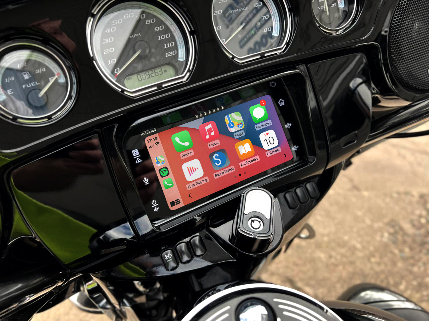 Radio Replacement for Harley-Davidson Touring 2014 and later