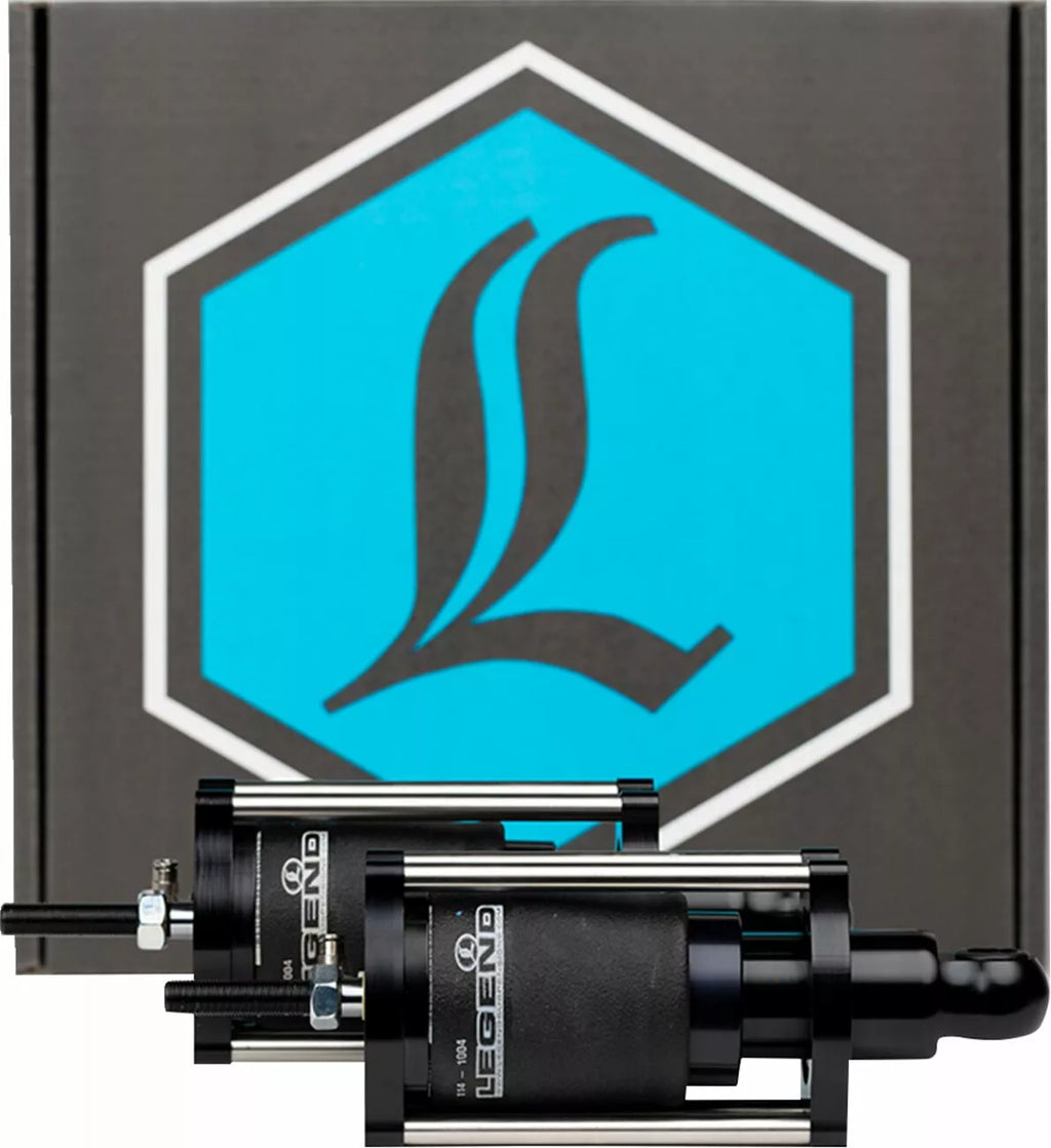 Suspension Aire Regulable Legend Para Harley-Davidson Softail 2000-2017