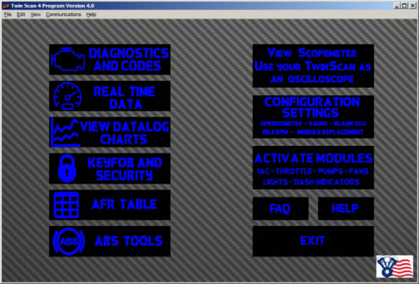 Analizador De Diagnóstico Twin Scan 4 Para Harley Davidson