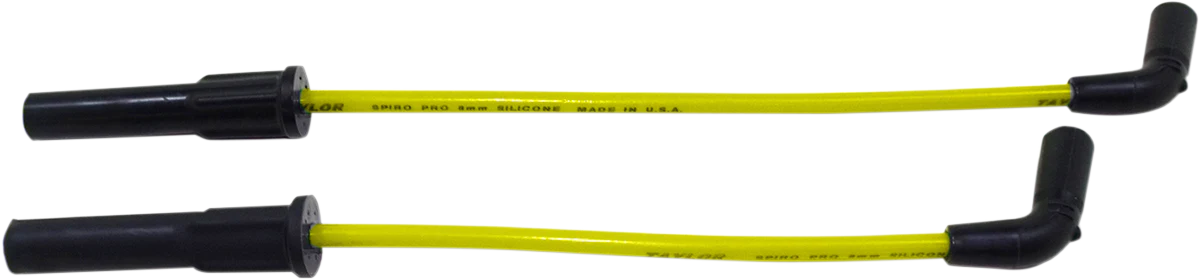 Cables Bujía Alto Rendimiento Pro 8mm Amarillo Para Harley-Davidson Street