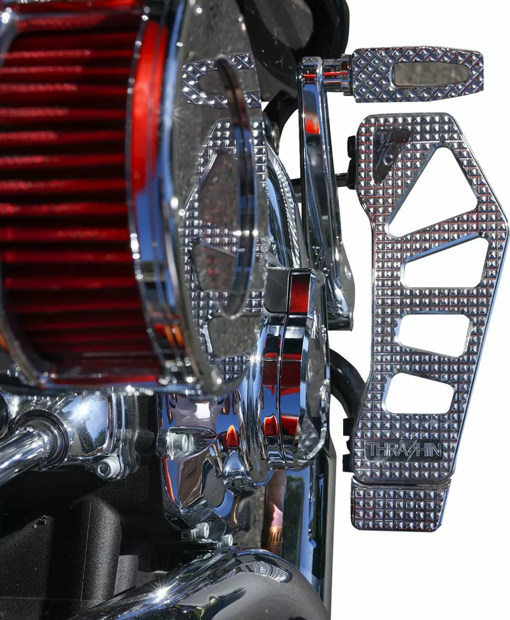 Gen 2 M8 Chrome Camshaft Cover for Harley-Davidson FLHX/FLHXST, FLTRX/FLTRXSTSE