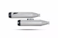 E4/E5 Polished Slip-On Mufflers for Harley Davidson Softail M8 17-24