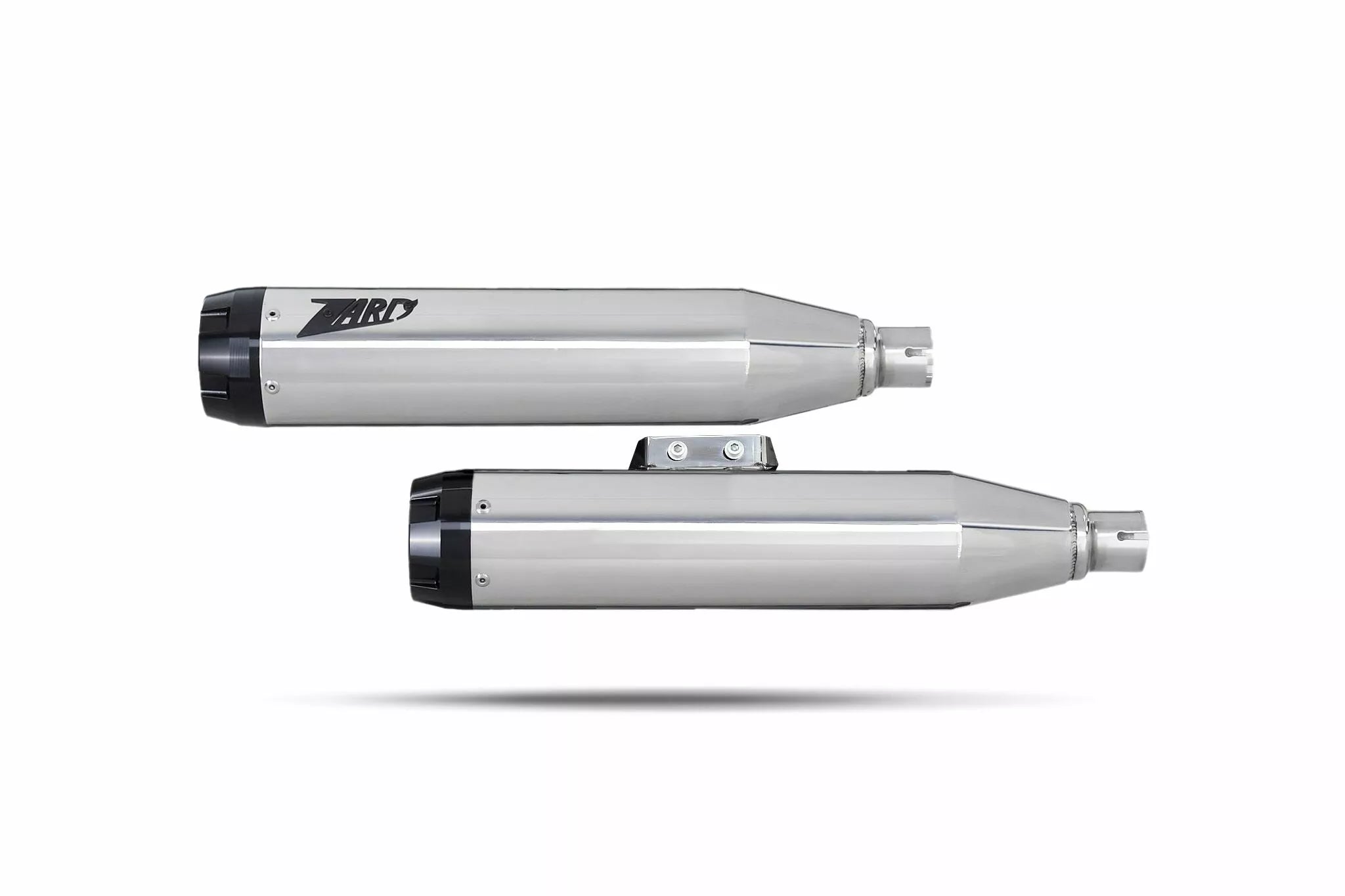 Silenciadores Slip-On E4/E5 Pulido Para Harley Davidson Softail Breakout / Fat Boy 17-24