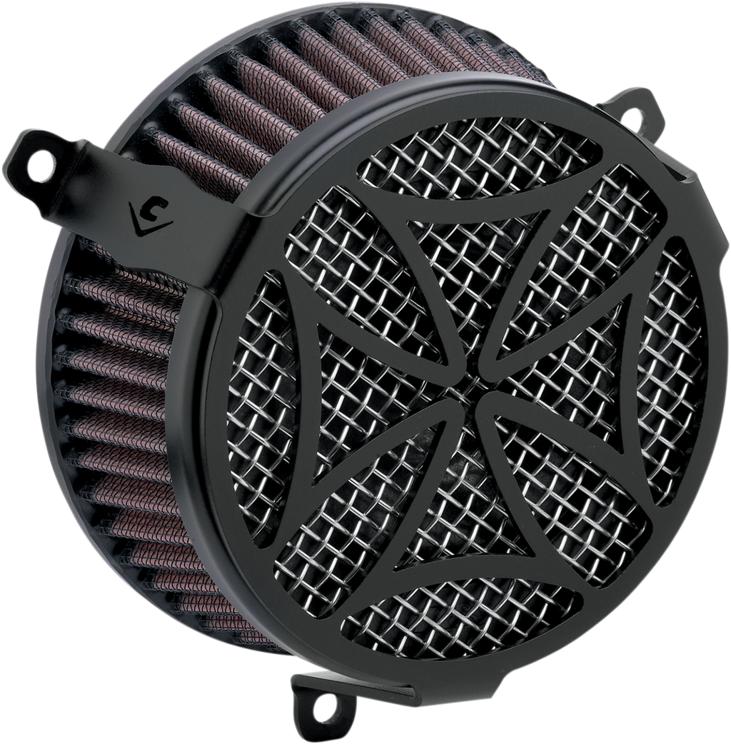 Black Crossover Air Filter Kit for Harley Davidson