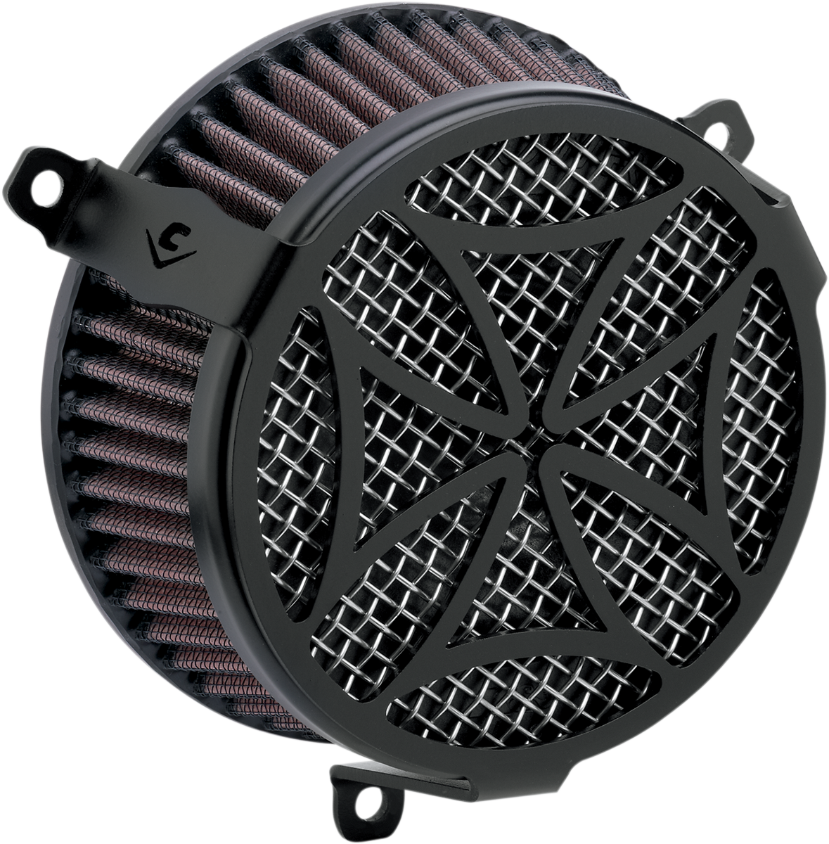 Black Crossover Air Filter Kit for Harley Davidson