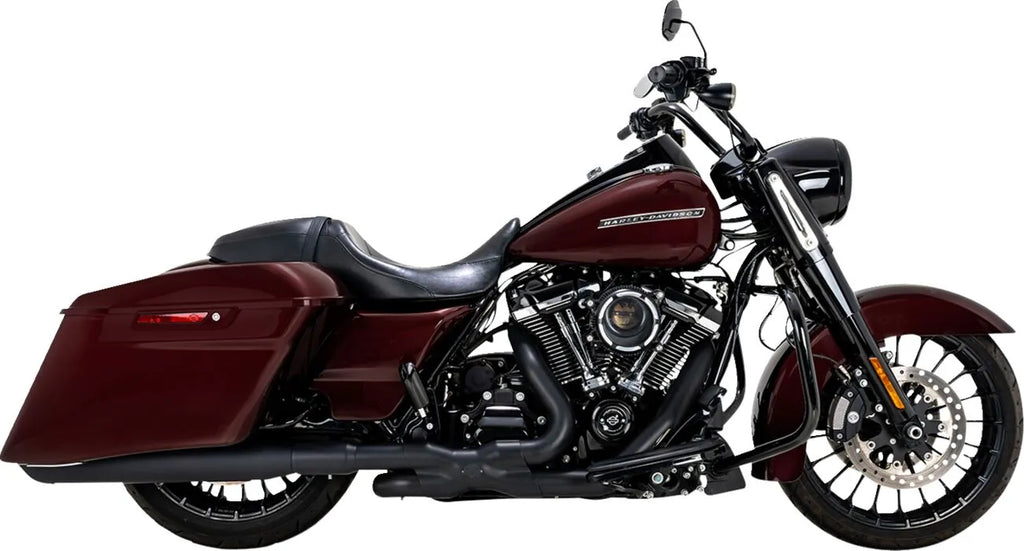 Slip-On Twin Slash Auspuff für Harley Davidson Touring