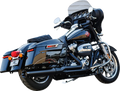 Sidewinder 2 In 1 50 State Black Exhaust System for Harley Davidson M8 Touring